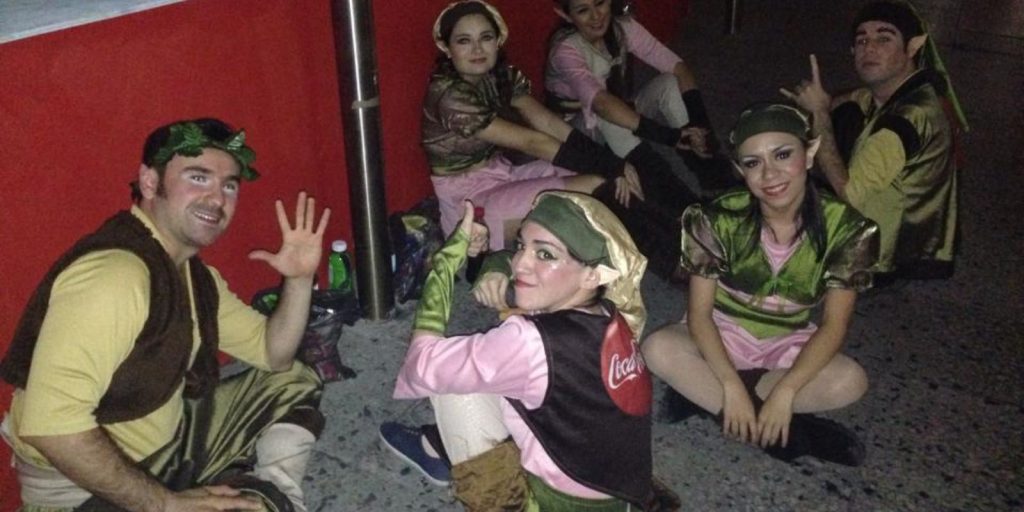 Show Santa, Grinch y Duendes