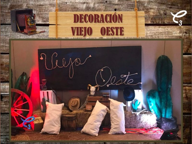 Decoración De Evento Tema “Viejo Oeste”