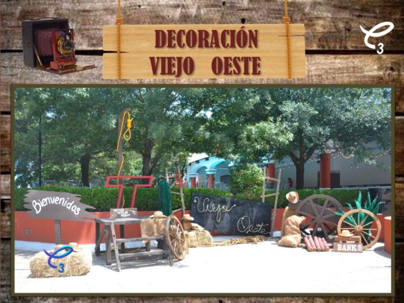 Decoración De Evento Tema “Viejo Oeste”