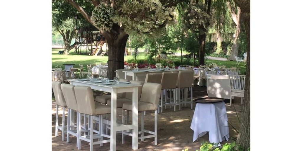 Renta Banco Beige con Respaldo