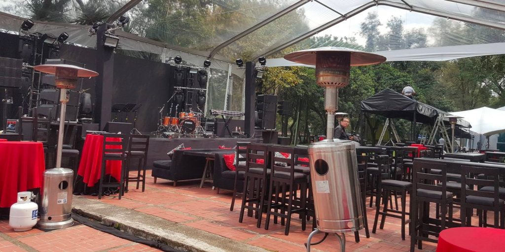 Renta de Calentadores de Exterior