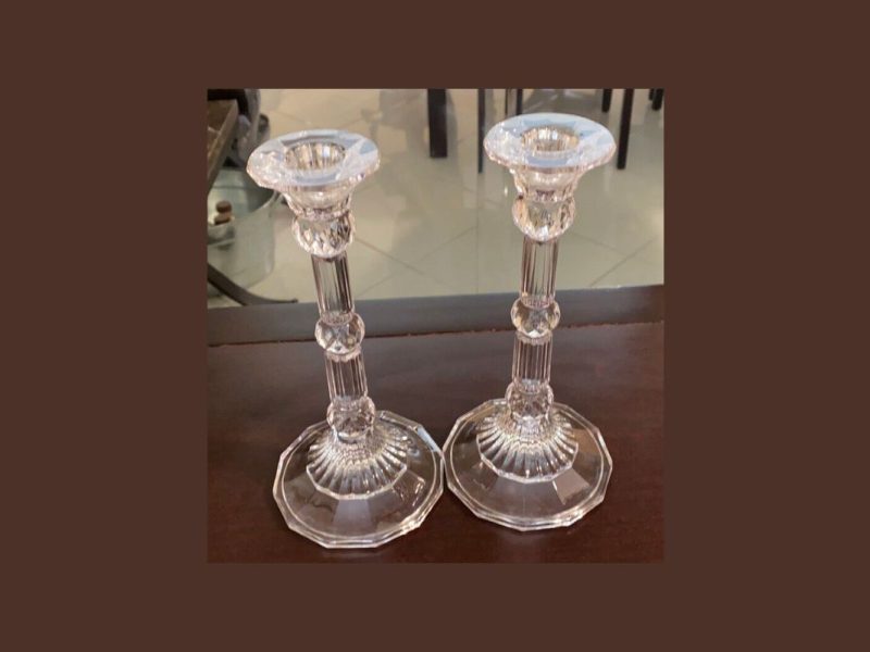 Renta de Candelabro de Vidrio
