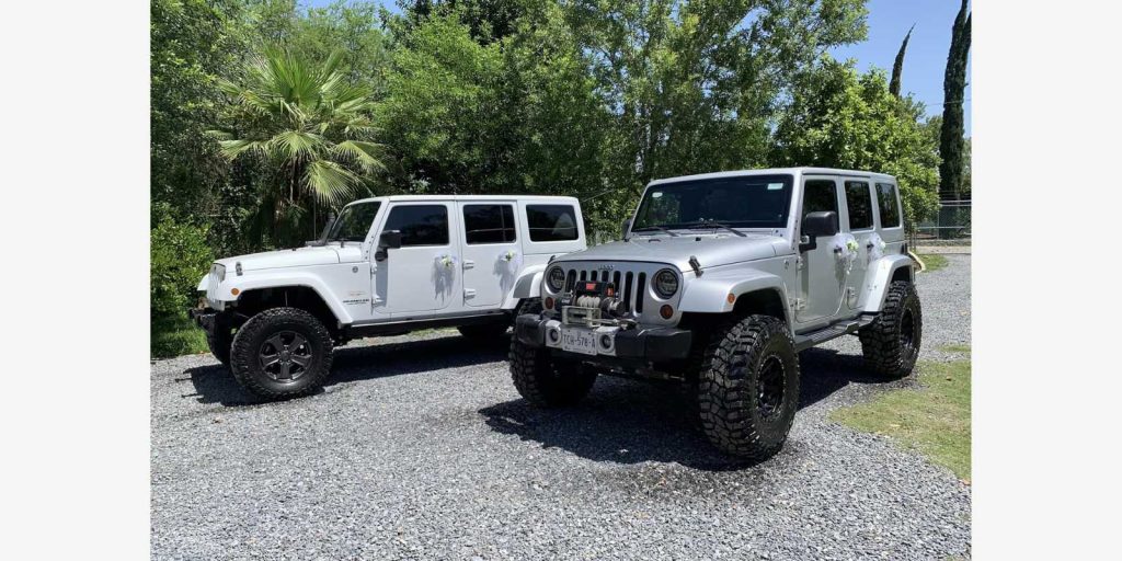 Renta de Jeep Para Bodas y XV años