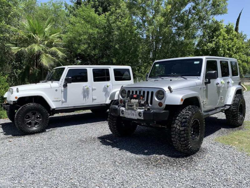 Renta de Jeep Para Bodas y XV años