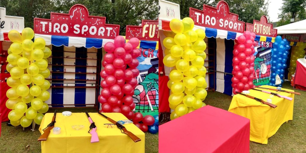 Juego Feria Kermés Temática Colorida