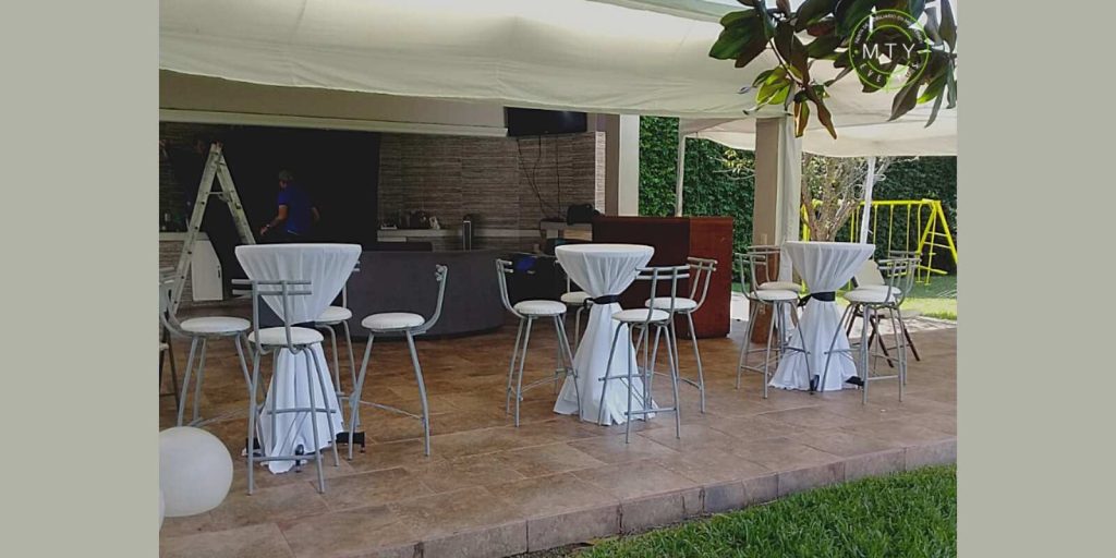 Renta de Mesa Alta Tipo Bar
