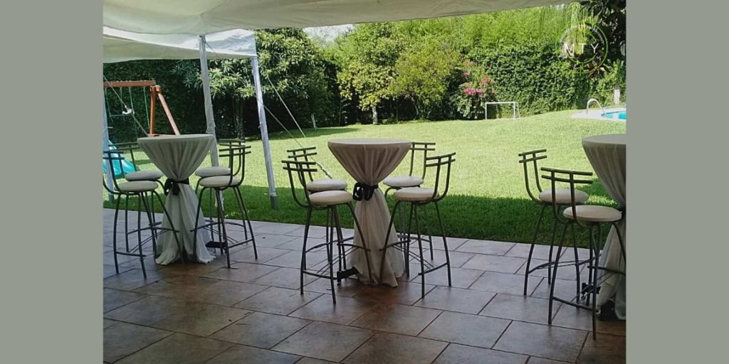 Renta de Mesa Alta Tipo Bar