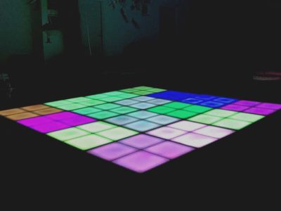 Renta de Pista de Baile de Acrílico Iluminada