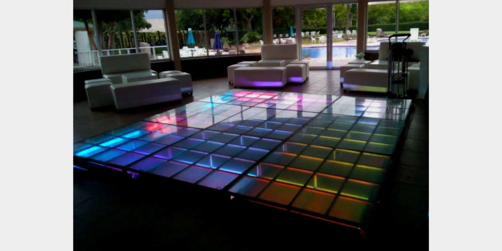 Renta de Pista de Baile de Cristal