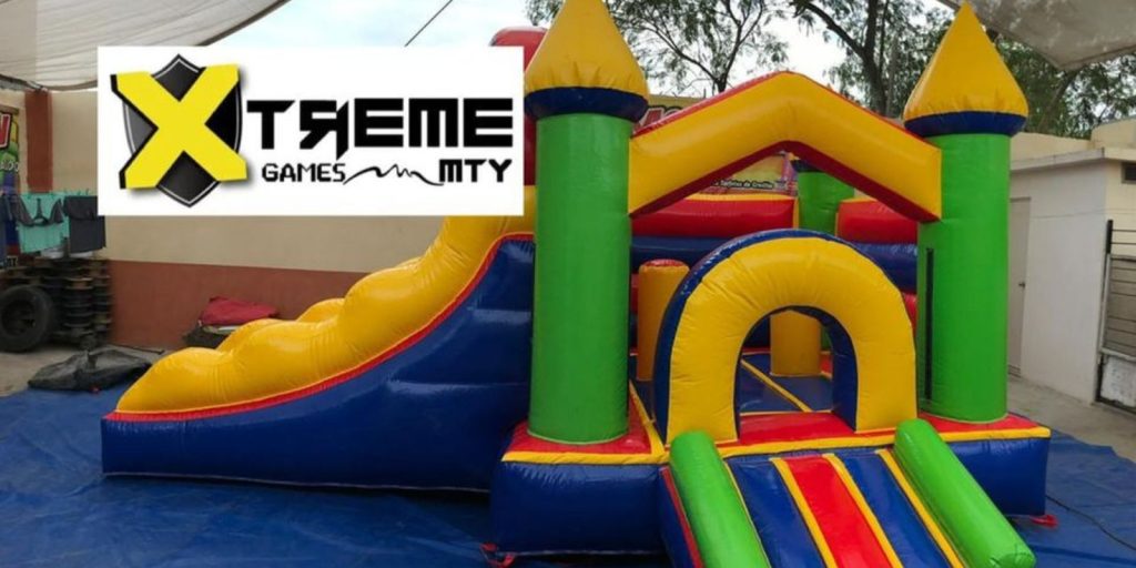 Renta de Castillo Inflable seco o acuático