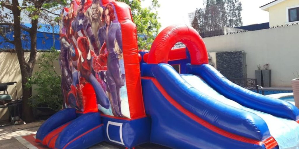 Renta de Inflable de Avengers