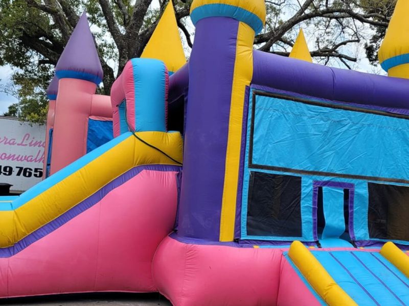 Renta de Inflable Castillo Premium