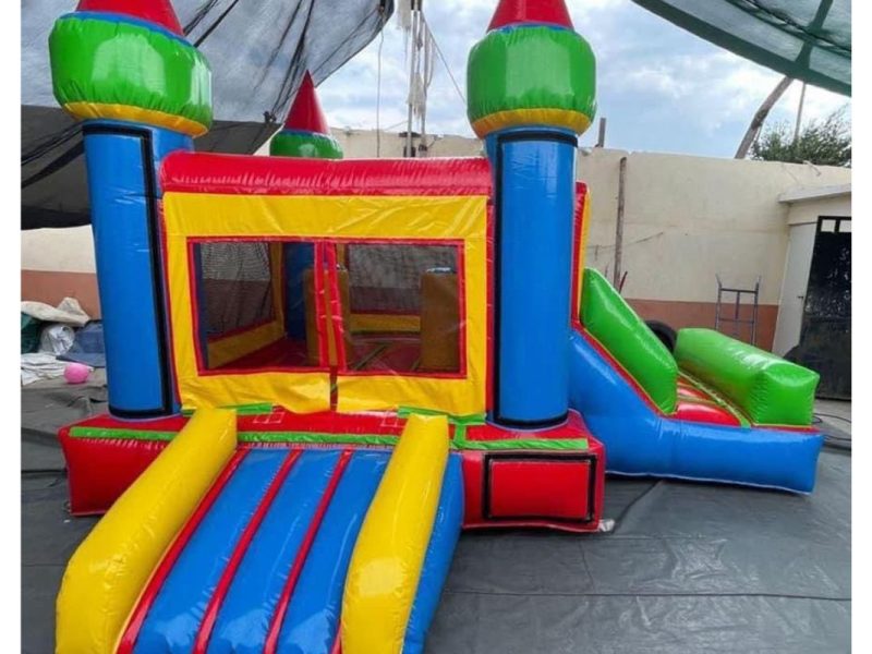 Renta de Inflable Castillo Premium