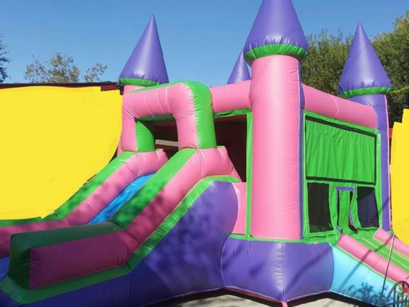 Renta de Inflable Castillo Premium