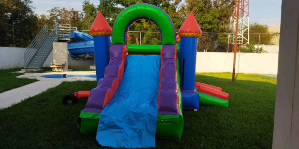 Renta de Castillo Inflable Combo escalador
