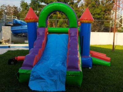 Renta de Castillo Inflable Combo escalador