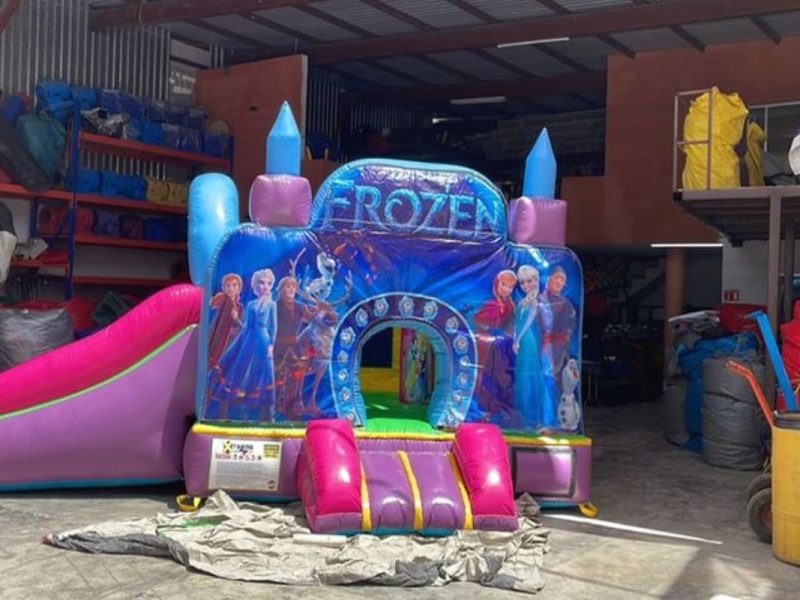Renta de Inflable con varias temáticas para niñas