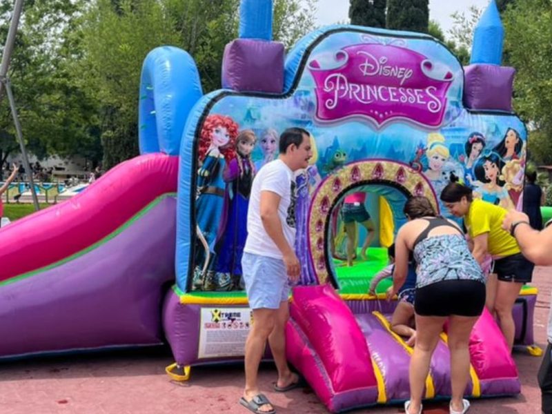 Renta de Inflable con varias temáticas para niñas