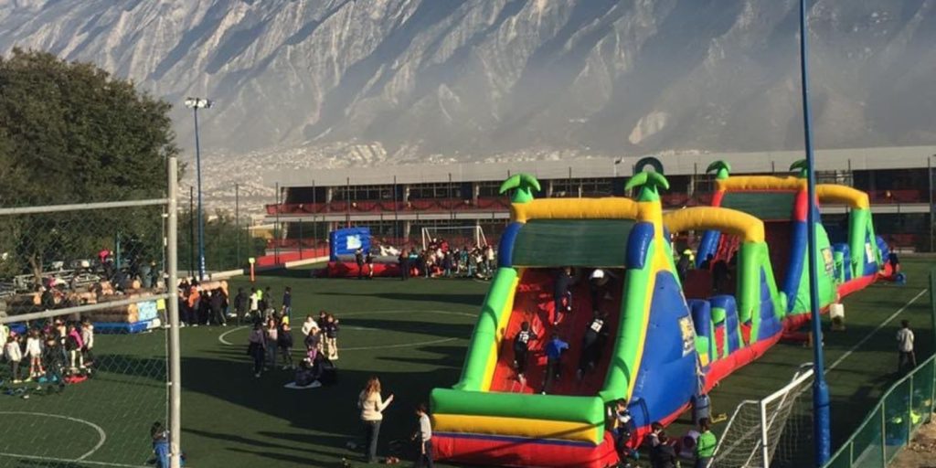 Renta de Inflable Doble Xtreme Challenger