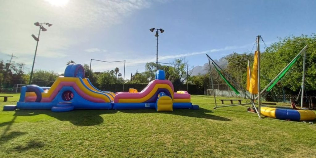 Renta de Inflable Doble Interactivo Mix