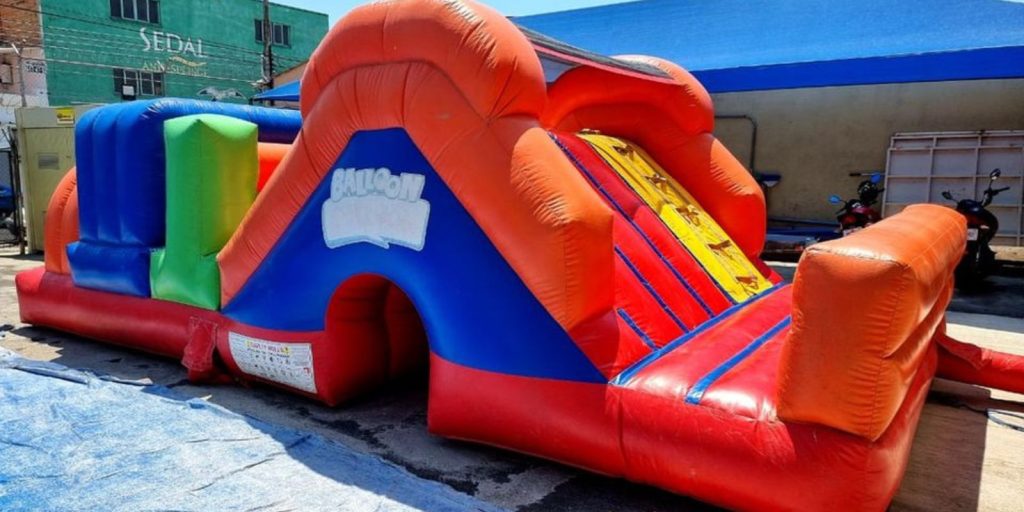 Renta de Inflable Dinamyc Obstáculos