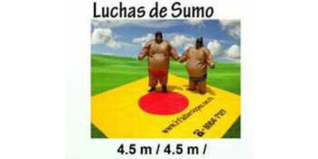 Renta de Inflable Lucha de Sumos