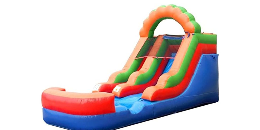 Renta de Inflable Tobogán Mega red