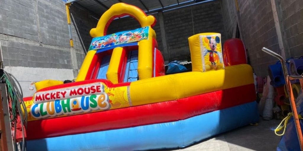 Renta de Inflable Mickey 5 x 5 mts