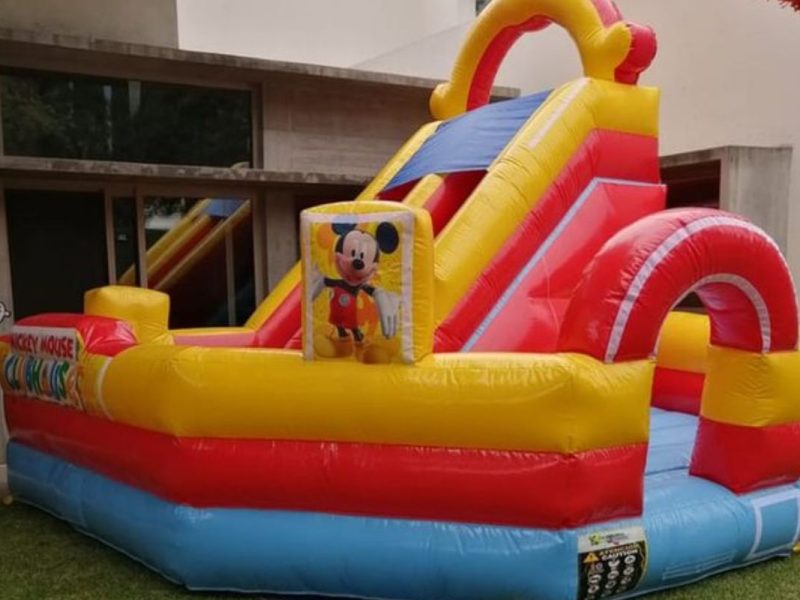 Renta de Inflable Mickey 5 x 5 mts