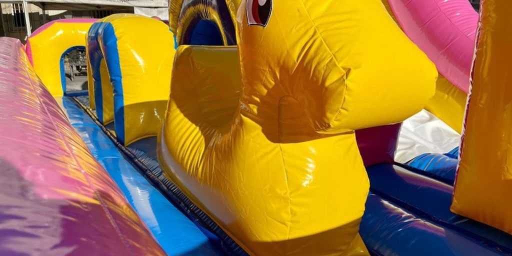 Renta de Inflable Túnel con Obstáculos Mix