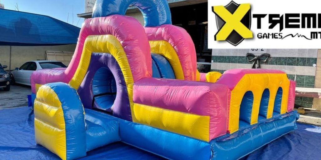 Renta de Inflable Túnel con Obstáculos Mix
