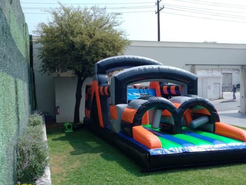 Renta de Inflable con Obstáculos