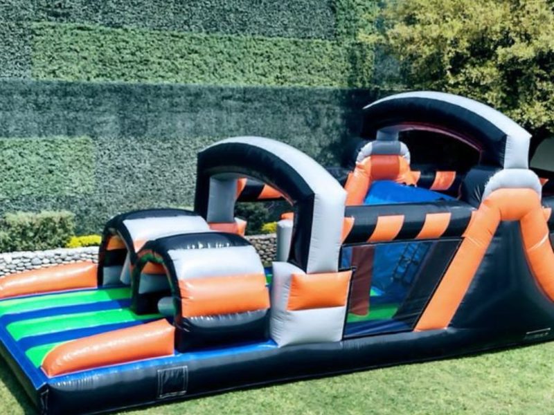 Renta de Inflable con Obstáculos