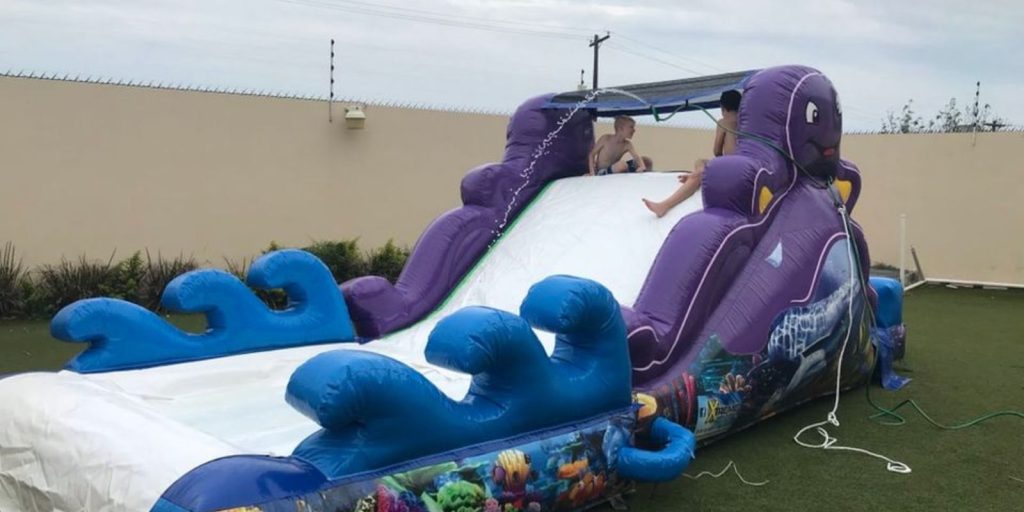 Renta de Inflable Pulpo Acuático