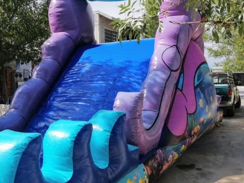 Renta de Inflable Pulpo Acuático
