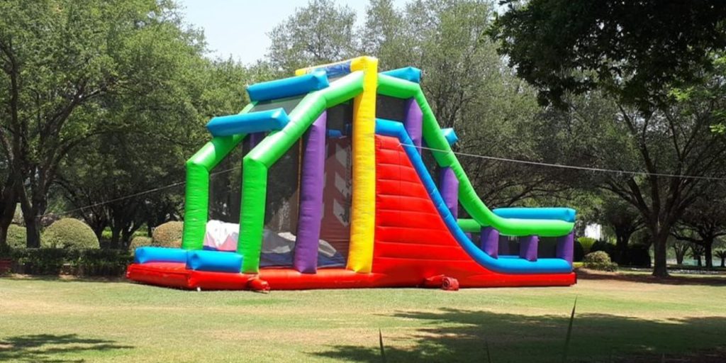 Renta de Inflable Súper caída libre