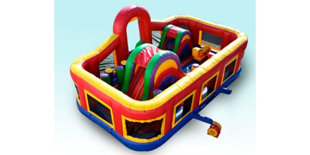 Renta de Inflable con obstáculos Toddler
