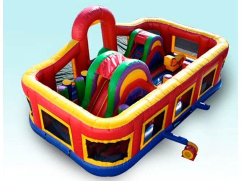 Renta de Inflable con obstáculos Toddler
