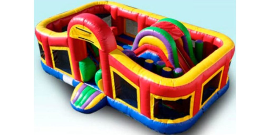 Renta de Inflable con obstáculos Toddler
