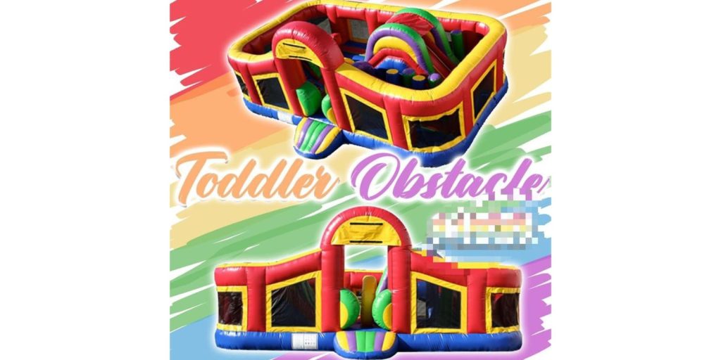 Renta de Inflable con obstáculos Toddler