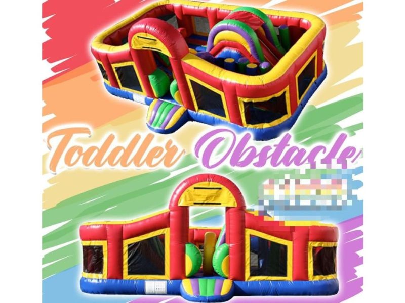 Renta de Inflable con obstáculos Toddler
