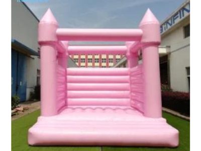 Renta de Inflables Blancos y Rosas