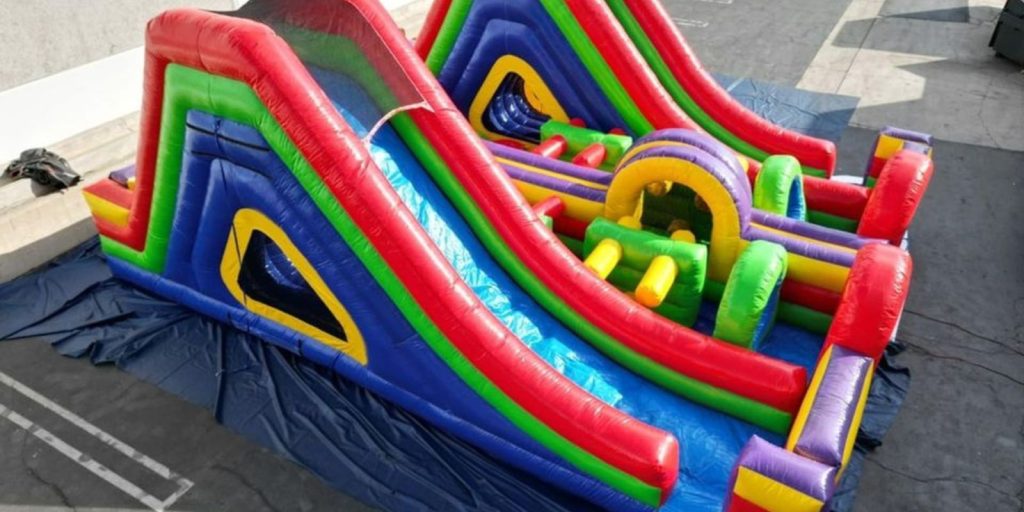 Renta de Inflable Double circuito Xtremo