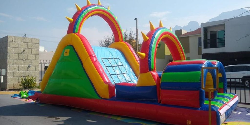 Renta de Inflable Obstáculos Cañones