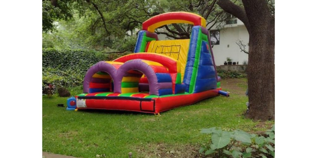 Renta de Inflable Obstáculos de colores