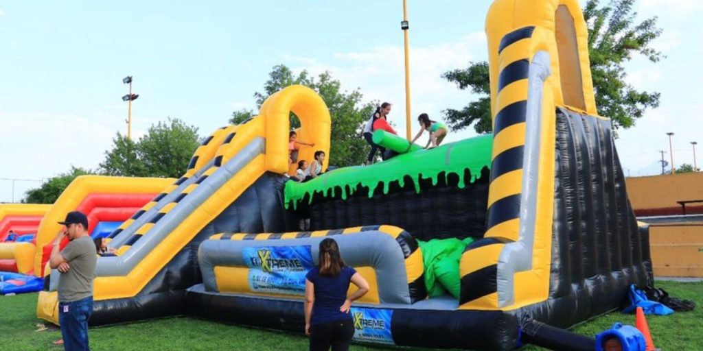 Renta de Inflable Zona de Batalla Extrema