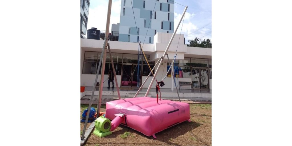 Renta de Bungee Rosa o Blanco