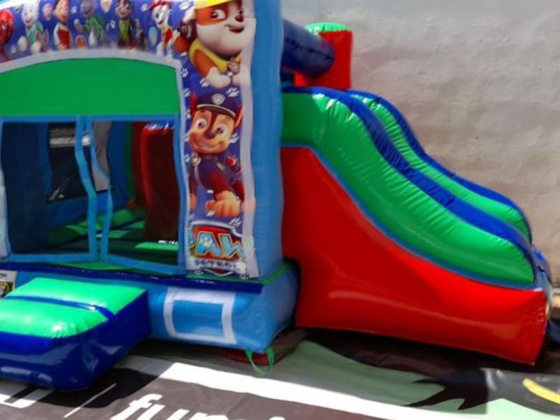 Renta de Mini inflables varios personajes