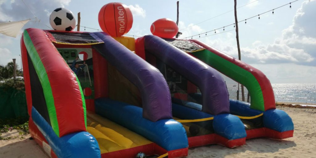 Renta de Inflable Zona Sport Soccer Arena