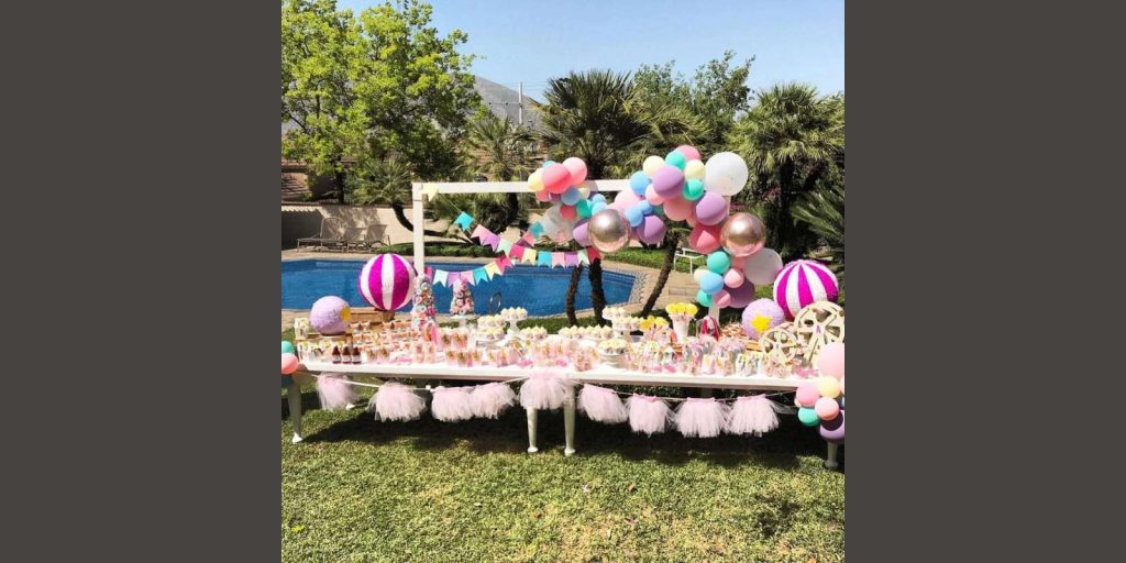 Renta de Mesa para Postres - Estilo Vintage